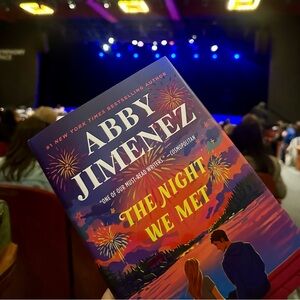 Signed new Abby Jimenez "The Night We Met" hardcover